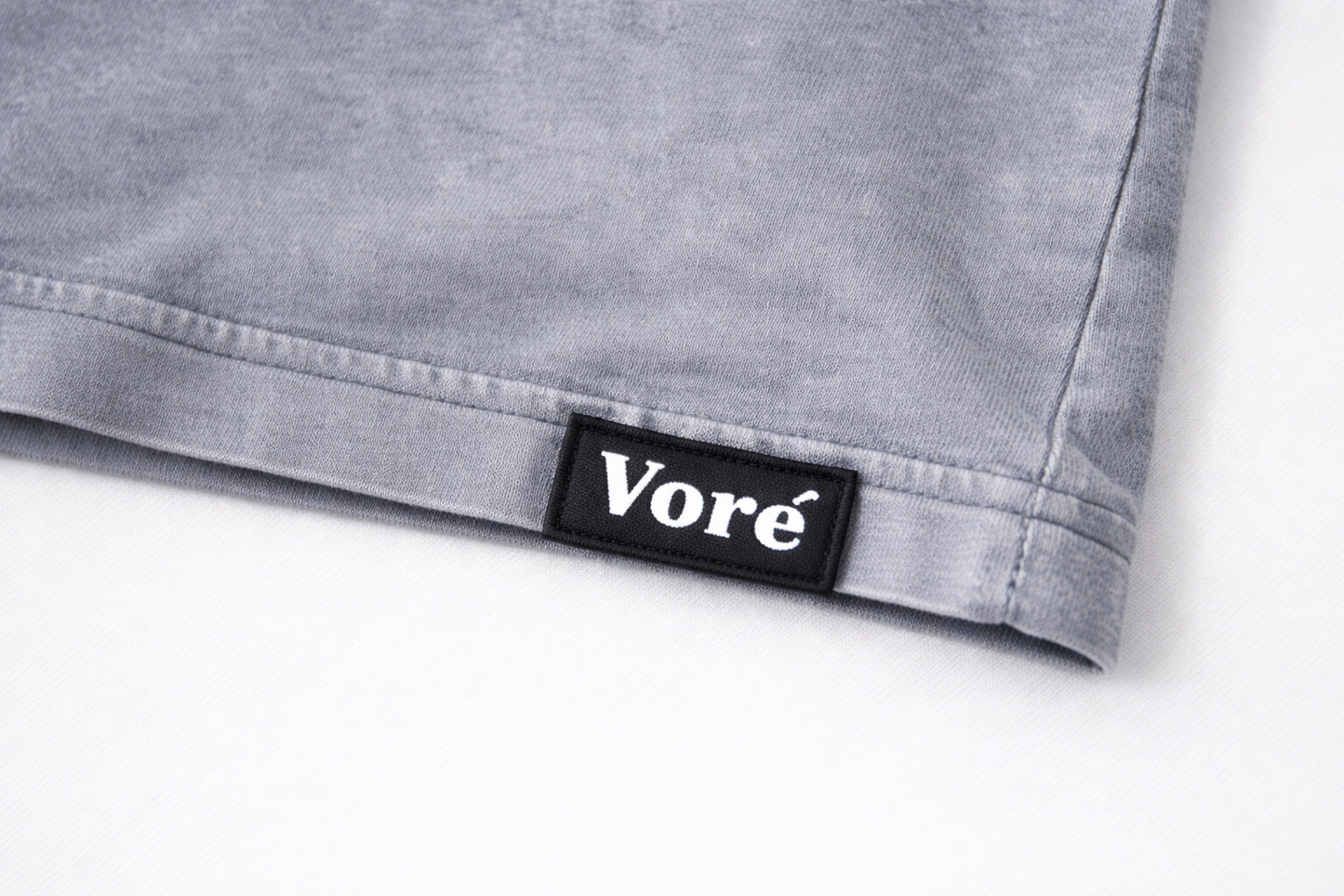Voré Washed Grey Oversized Tee